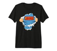 Jacob Name Superhero Gift for Boys Named Jacob Camiseta Premium