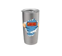 Jacob Name Superhero Gift for Boys Named Jacob Vaso térmico de acero inoxidable de doble pared