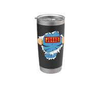 Jacob Name Superhero Gift for Boys Named Jacob Vaso térmico de acero inoxidable de doble pared