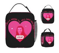 Jacob Twilight Bella ¿Dónde Demonios has Estado Loca Bolsa de la Comida Divertida Caja de Comida Picnic Bolsas Térmicas Impermeables para niños