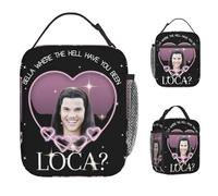 Jacob Twilight Bella ¿Dónde Demonios has Estado tú? Loca Bolsa de la Fiambrera, Estética de la Fiambrera Escolar, Bolsa de refrigeración de Oxford Térmicas