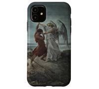 Jacob Wrestling con el ángel de Gustave Dore (1866) Carcasa para iPhone 11