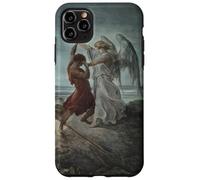 Jacob Wrestling con el ángel de Gustave Dore (1866) Carcasa para iPhone 11 Pro MAX