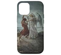 Jacob Wrestling con el ángel de Gustave Dore (1866) Carcasa para iPhone 12/12 Pro