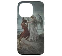 Jacob Wrestling con el ángel de Gustave Dore (1866) Carcasa para iPhone 13 Pro