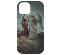 Jacob Wrestling con el ángel de Gustave Dore (1866) Carcasa para iPhone 14