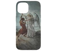 Jacob Wrestling con el ángel de Gustave Dore (1866) Carcasa para iPhone 15