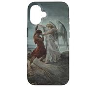 Jacob Wrestling con el ángel de Gustave Dore (1866) Carcasa para iPhone 16