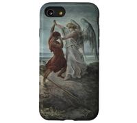 Jacob Wrestling con el ángel de Gustave Dore (1866) Carcasa para iPhone SE (2020) / 7/8