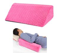Jacobable Almohada de cuña para dormir de lado, almohada de cuña de espuma para posicionamiento corporal, almohada de cuña lateral para dormir, almohada de posicionamiento de espalda antideslizante