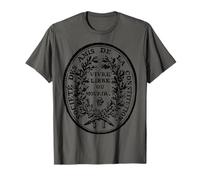 Jacobin Club Seal - Revolución Francesa, Live Free or Die Camiseta