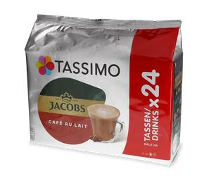 Jacobs | Café Au Lait - 24 cápsulas para Tassimo