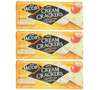 Jacob's Cream Crackers. 200 g (paquete de 3)