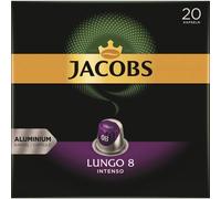 Jacobs Douwe Egberts Cápsulas de café de aluminio JACOBS Lungo Intenso para Nespresso® 20 uds