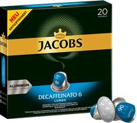 Jacobs Douwe Egberts Jacobs Decaffeinato 6 Lungo cápsulas descafeinadas para Nespresso® 20uds