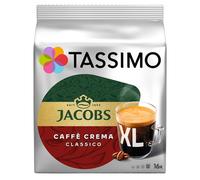 Jacobs Douwe Egberts Tassimo Caffe Crema XL 16 piezas
