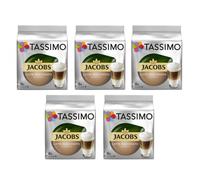 Jacobs Douwe Egberts Tassimo Latte Macchiato 16 cápsulas (8 bebidas) estuche 5 paquetes