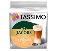 Jacobs Douwe Egberts Tassimo Latte Macchiato Vainilla cápsulas 8+8uds