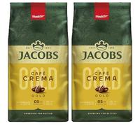 Jacobs Expertenröstung Crema Intenso, grano de café, 2 x 1 kg (2 Paquetes)