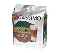 Jacobs | Latte Macchiato Classico - 8+8 cápsulas para Tassimo