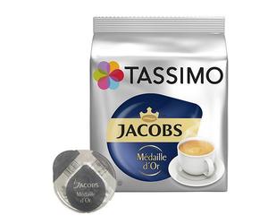 Jacobs | Médaille D'Or - 16 cápsulas para Tassimo