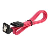 JacobsParts 18 "Cable de SATA 6 GB/s recto a ángulo recto de disco duro/unidad óptica 1-piece