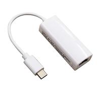 JacobsParts Adaptador de red LAN Ethernet RJ45 USB-C tipo C para Windows 11/10/7 Linux RTL8152