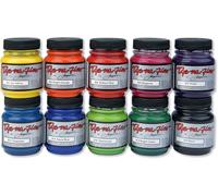 Jacquard Dye-Na-Flow - Juego de pinturas especiales, 63,81 g, juego de 10