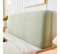 Jacquard-Hojas Cubierta para Cabecero de Cama, Todo Incluido, Lavable