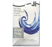 Jacquard Ioni Poly tessuto tintura 14 grammi-blu 451