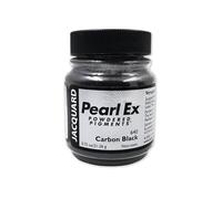 Jacquard Pearl Ex Pigmento en polvo, negro carbón, 0.75 oz