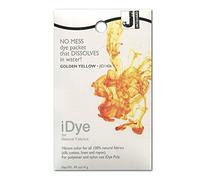 Jacquard Productos iDYE - Tinte para tela amarillo dorado, paquete de 14 g