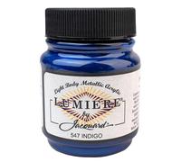 Jacquard Products Acrilico metallizzato Lumiere dipingere 2,25 once-Indigo