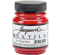 Jacquard Tessile Colore Tessuto Vernice 2.25 Oz-Ruby Red