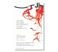 Jacquard iDye True Red - Tinte para tela para textiles de fibra natural, 14 g, paquete sin ensuciar