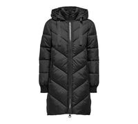 JACQUELINE de YONG Chaqueta acolchada para mujer Longline, negro (schwarz 2), XXL