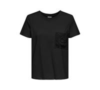 JACQUELINE de YONG Female Jdyselma T-Shirt Top, Negro, L Mujeres