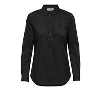 JACQUELINE de YONG Jdymio L/S Shirt Wvn Noos Camisa, Negro, 46 Mujeres