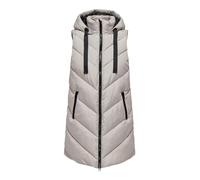 Jacqueline DE Yong Jdyskylar Chaqueta Acolchada con Capucha OTW Noos, Chateau Gray/Detail:Black, XXL