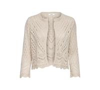 JACQUELINE DE YONG Jdysun 3/4 Cropped Cardigan Knt, Tapioca, XS para Mujer