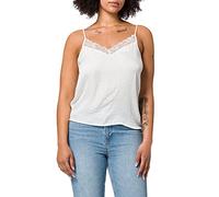 JDY Jdyappa New Singlet Wvn Noos Top, Cloud Dancer/Detail:DTM Lace, 40 Mujeres