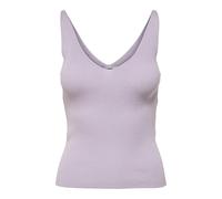Jacqueline de Yong Top Female sin Mangas Escote en V, Pastel Lilac, L