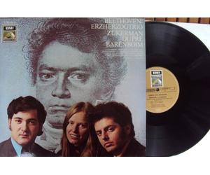 Jacqueline du Pre, Daniel Barenboim, Pinchas Zukerman - Trio für Klavier, Violine und Violoncello Nr. 7 op. 97 "Erzherzogtrio" und Nr. 8 WoO 39. Jacqueline du Pre, Daniel Barenboim, Pinchas Zukerman Stereo