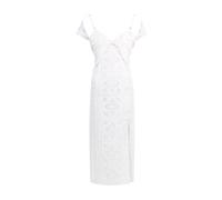 Jacquemus - Vestido Midi de Encaje con Escote Corazón - Dresses - Mujer - Blanco - M -