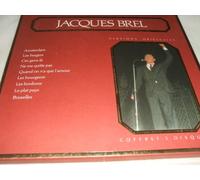 JACQUES BREL VERSIONS ORIGINALES COFFRET 3 DISQUES.