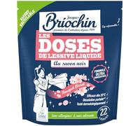 JACQUES BRIOCHIN 22 Dosis de detergente líquido jabón negro perfume ramo floral 22 dosis