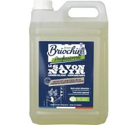 JACQUES BRIOCHIN PROFESSIONNEL - Jabón blando a base de aceite de linaza - Limpiador Multiusos - 99 % ingredientes de origen natural - Para verter en pulverizador - 5L - Made in France