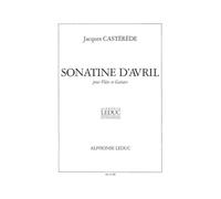Jacques casterede: sonatine d'avril, for flute and guitar