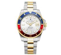 Jacques Du Manoir JWG02704 - Reloj analógico para Hombre con Correa de Acero Inoxidable