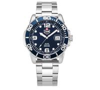Jacques Du Manoir Millitary JDM-WG020-03 - Reloj analógico para Hombre con Correa de Acero Inoxidable